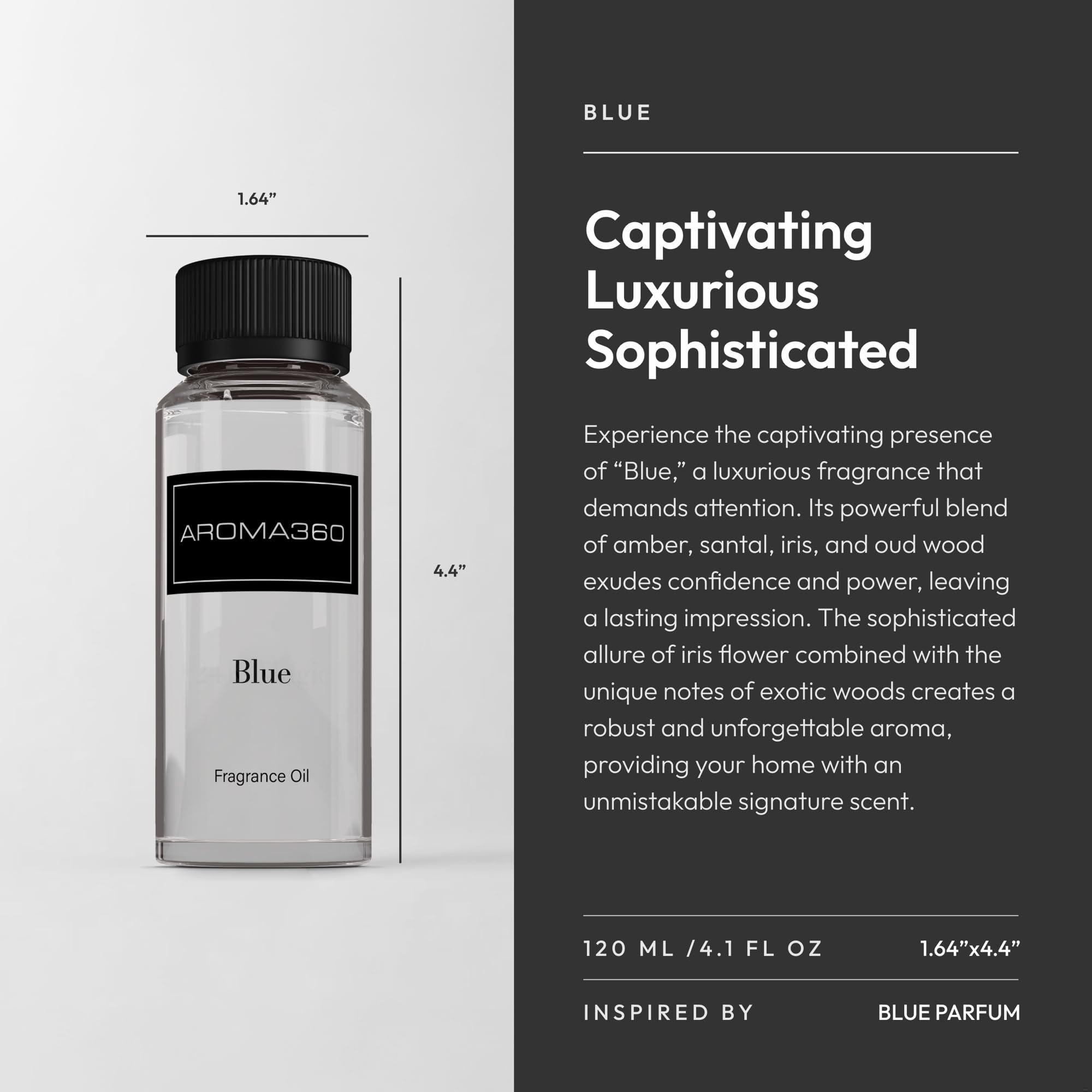 Amazon.com: Aroma360 | Blue Diffuser Oil Blend | Luxury Essential